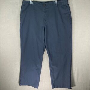Dickies‎ Men's Work Pants Straight Fit Flex Fabric Dark Navy Size 42x30 Casual
